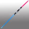 2Pcs Toy Swords Dual LightSabers RGB Color with Light and Sound