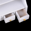 1 12 Scale Furniture Kitchen Bathroom White Cabinet Chest Cupboard Wooden Toys for Bjd for Girl Doll Dollhouse Miniatures