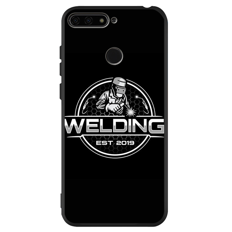 Welder Welding Hot Metal Worker Solderin Black TPU Soft Phone Case For Honor 8X 9 8 10 20 30 Lite Pro MATE 9 10 20 30 Pro Lite