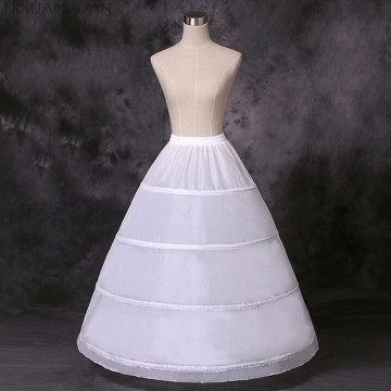 NIXUANYUAN Long Hoop Petticoats For Wedding Dresses Women Underskirt 2020 white Crinoline jupon sottogonna