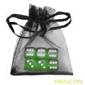 14.5MM Printing Precision Dice Translucent Green 0.57inch