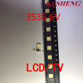Replace LG Innotek Ypnl-LED LED Backlight High Power LED 2w 6v 3535 Cool White LCD Backlight for TV Applications 50PCS