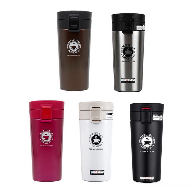 Hot Premium Travel Coffee Mug Stainless Steel Tumbler Cups Vacuum Flask thermo Water Bottle Tea Mug Thermocup