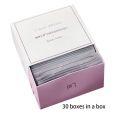 30Pcs/Set Plant Perilla Makeup Remover Wet Wipes Disposable Cotton Towel Pads Tissue Cosmetic Portable Individually Wrapped U2JD