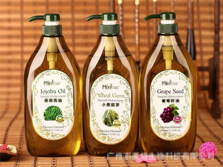 Jojoba Oil Almond Sweet Wheat Germ Grape Seed Rose Hips Ginger Olive Massage Compound Oils For Beauty Salon Equipment 750ml