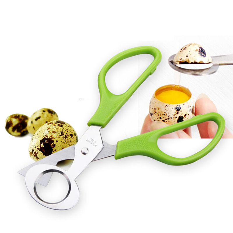 Multifunctional Durable Cigar Cutters Stainless Steel Blade Quail Egg Shell Scissors Kitchen Tools Rust Resistant Egg Tools
