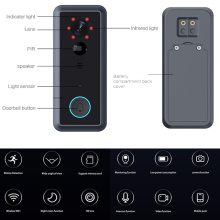 Smart Wireless Intercom Doorbell With Chime
