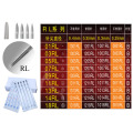 Round Liner Pre-made Sterile Needle On bar