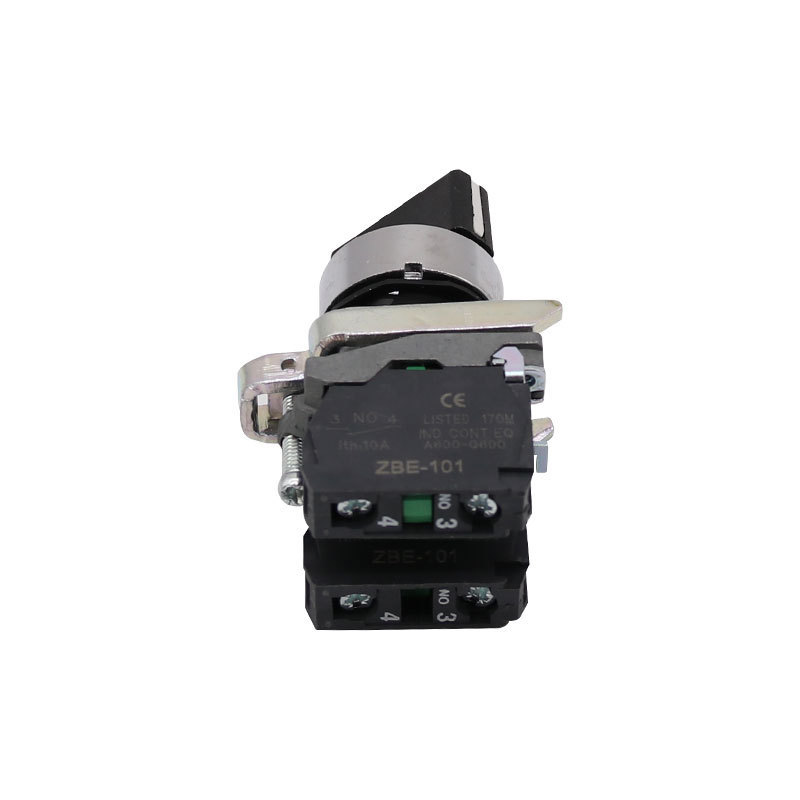 ZB4-BD33 Military Aviation Switch front view showing multi-pole configuration