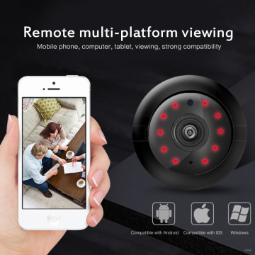 New Mini Wifi Remote IP Camera HD 1080P Wireless Indoor Camera Nightvision Two Way Audio Motion Detection Baby Pet Monitor