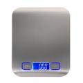 11LB/5000g Protable Digital Kitchen Scales Stainless Steel Cooking Food Measuring Tools LED Display Electronic Kitchen Scales
