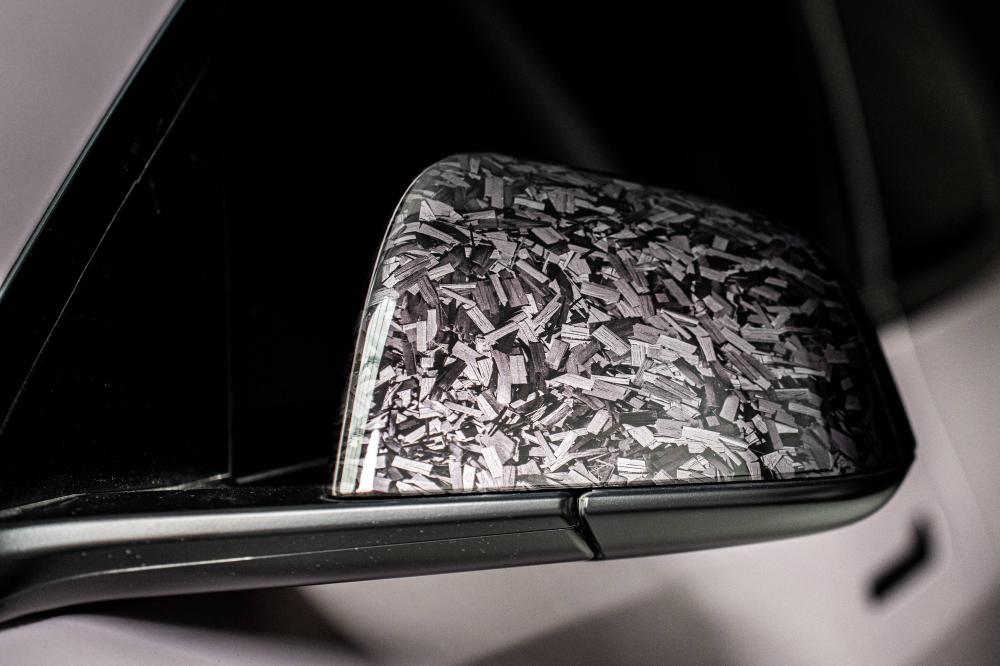 Carbon Fiber Forged Vinyl Wrap