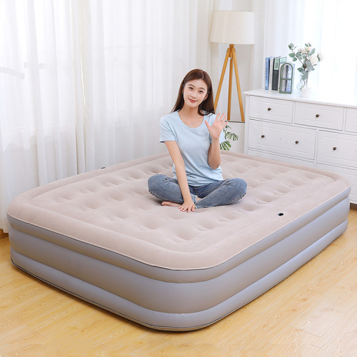 Air Furniture Inflatable Soft Flocking Cover Air Bed for Sale, Offer Air Furniture Inflatable Soft Flocking Cover Air Bed