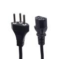 Swiss Power Cable Switzerland IEC C13 AC Power Extension Cord 1.8m 6ft for Desktop PC Computer Monitor 10A 250V