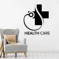 Health Care Sign Vinyl Wall Decal For Clinic Art Hospital Pharmacy Wall Sticker Decor Living Room Bedroom Decor Accessories W718
