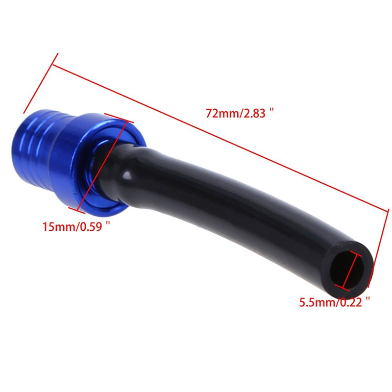 Universal Gas Petrol Tank Fuel Cap Valve Vent Breather Hose Tube Dirt Quad Bike Motorcycle Auto Car Accessories Parts Fuel Tank