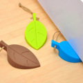 1PCS Silicon Leaves Doorstop For Children Baby Protector Block Home Decor Creative Leaf Style Door Stopper Wedge Holder Safety