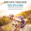 Electric Smart Mini Dog GPS Tracker Collar 2G Pet GPS Location Tracker Pet Waterproof Collar Dog Finder USB Rechargeable English