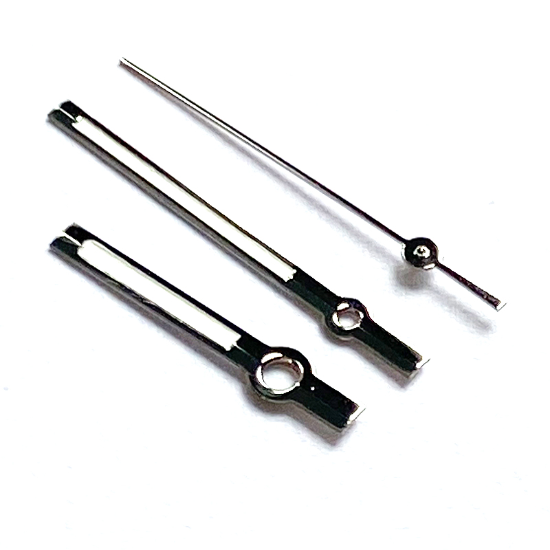 luminous watch hands for quartz watches