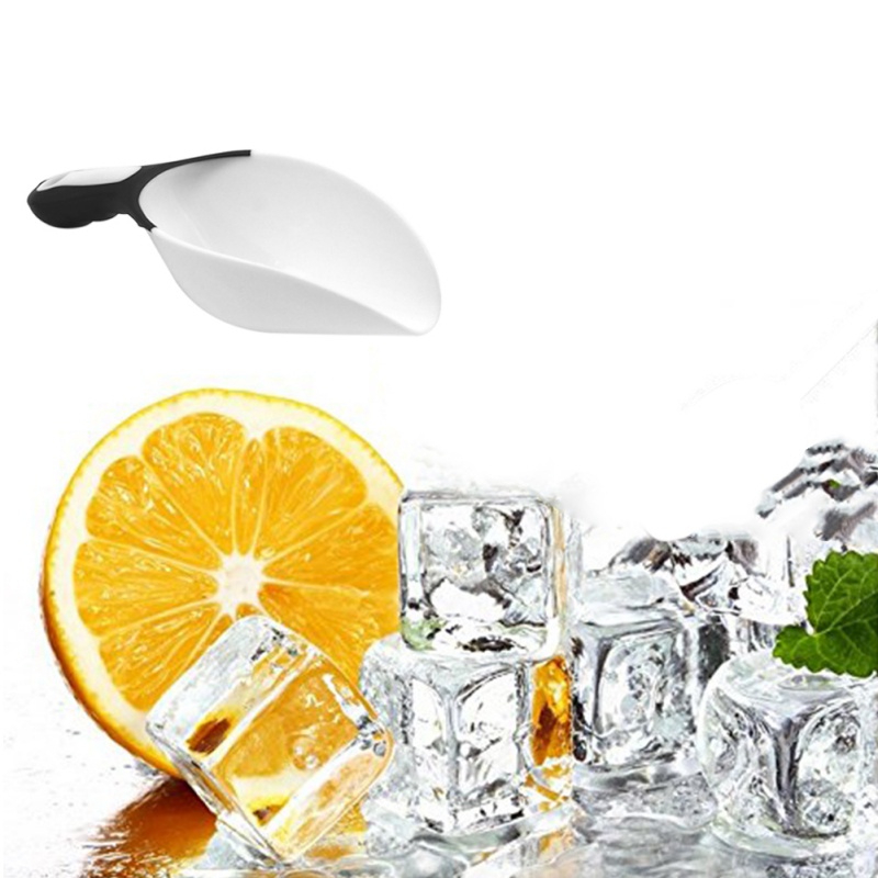 Portable Ice Cube Shovel Food Sweets Favor Candy Ice Scoops Scraper Flour Shovel Wedding Party Buffet Bar Tools Accessory