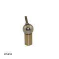 KD418 Universal ball and socket joint Steel ball Brass rod end with thread hole permanent magnetic ball joint for 3d printer
