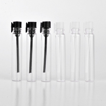 50pcs 1ml/2ml/3ml Empty Mini Glass Perfume Small Sample Vials Perfume Bottle Laboratory Liquid Fragrance Test Tube Trial Bottle