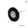 ZLinKJ 5pcs wood working buffing polishing grinding abrasive disc head set mini nylon brush Wheel for dremel drill rotary tools