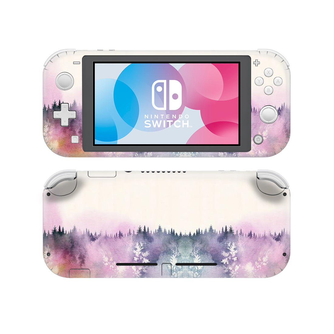 Beautiful Forest Style Vinyl Skin Sticker for Nintendo Switch Lite NSL Protective Film Decal Skins Cover KYSNSL0120