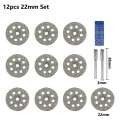 12pcs 22mm Set