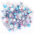 50-500PCS Mixed Size 4/6/8/10mm Imitation Pearl Beads Round Loose Beads For Crafts With Holes DIY Clothes Sewing Craft Supplies