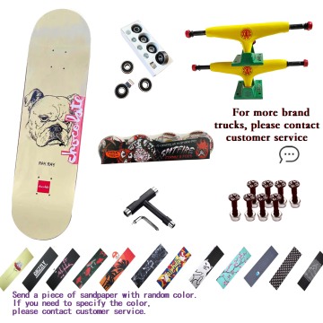 Skateboard professional all accessoriesIncluded7-layer Canadian Double Warped Skateboard High-quality Skateboard 8.0 Inch