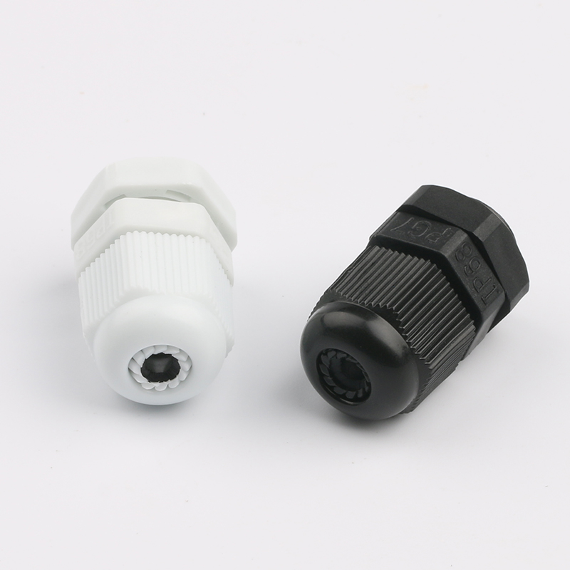 10piece/lot PG7 Waterproof Nylon Plastic Cable Gland Connector IP68 PG9 ,PG11 ,PG13.5 ,PG15