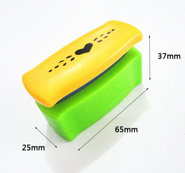 DIY Paper Printing Card Cutter Scrapbook Shaper small Embossing device Hole Punch Kids Handmade Craft gift YH02