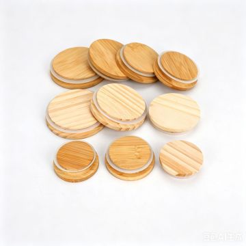 Natural Bamboo Wooden Bottle Caps for Sealed Packaging