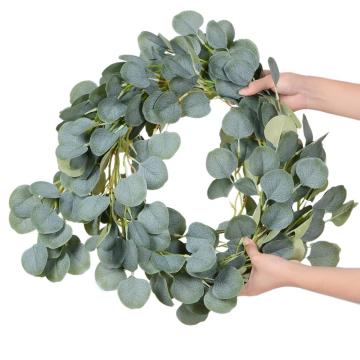 200CM Artificial Eucalyptus Fake Plant Green Vines Rattan Plants Ivy Wreath Wall Decor Vertical Garden Wedding Decoration