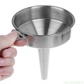2020 New Practical Stainless Steel Wide Mouth Fill Liquid Wine Oil Honey Funnel Kitchen Home Hanging Tools