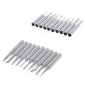 11Pcs/Set 900M-T Soldering Iron Tips Lead Free for Hakko 936 Lukey 852D 898d SAIKE Soldering Station Great Value