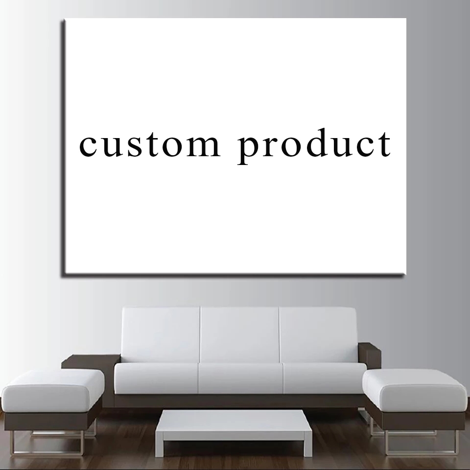 Wall Poster And Prints 1 Panel Custom Canvas Painting In Modular Cuadros Living Room Decoration Pictures Frames Drop Shipping