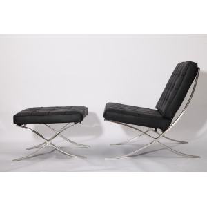 Midcentury modern classic design barcelona chair