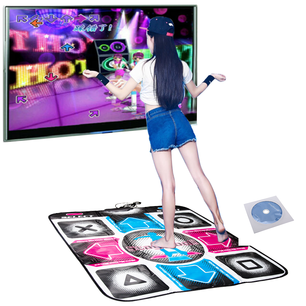Non Slip Dancing Step Dance Mat Pad Motion Sensing Wireless Accurate Foot Print Game Mats Fitness Game Pads USB PC Dancing Mat