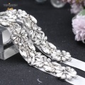 TOPQUEEN S459 Wedding Dress Sash Important Occasion Dress Belt Wedding Belts Dress Belts Shiny Diamond Belts Wedding Accessories