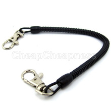 1pcs Over 1.1m Fly Fishing Lanyard Fishing Ropes Fish Tool SF Black Practical Fish Tool Tether