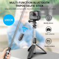 Bluetooth Selfie Stick Tripod Monopod For Xiaomi Redmi Huawei iPhone 11 Samsung Smartphone Phone Selfiestick Stand Holder