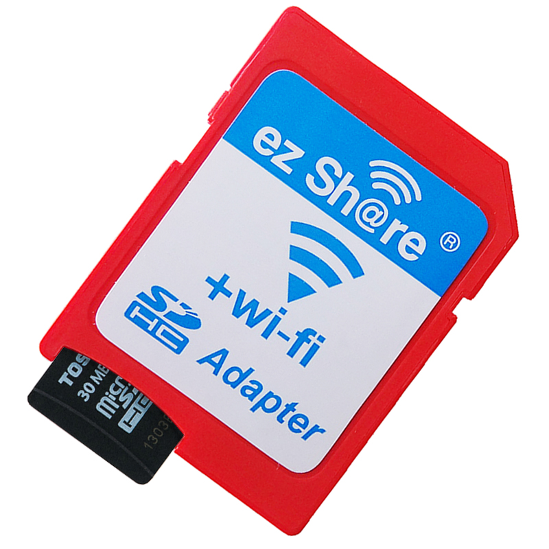 Wholesale Hot Sale Wireless WiFi TF Micro SD To SD Adapter Camera Memory Card Support 8GB 16GB 32GB TF Microsd Card Reader