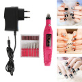 1set Professional Electric Nail Drill Bit Machine Kit Manicure Cutters Machine Nail Art Pen Pedicure Nail File Nail Art Tool Hot