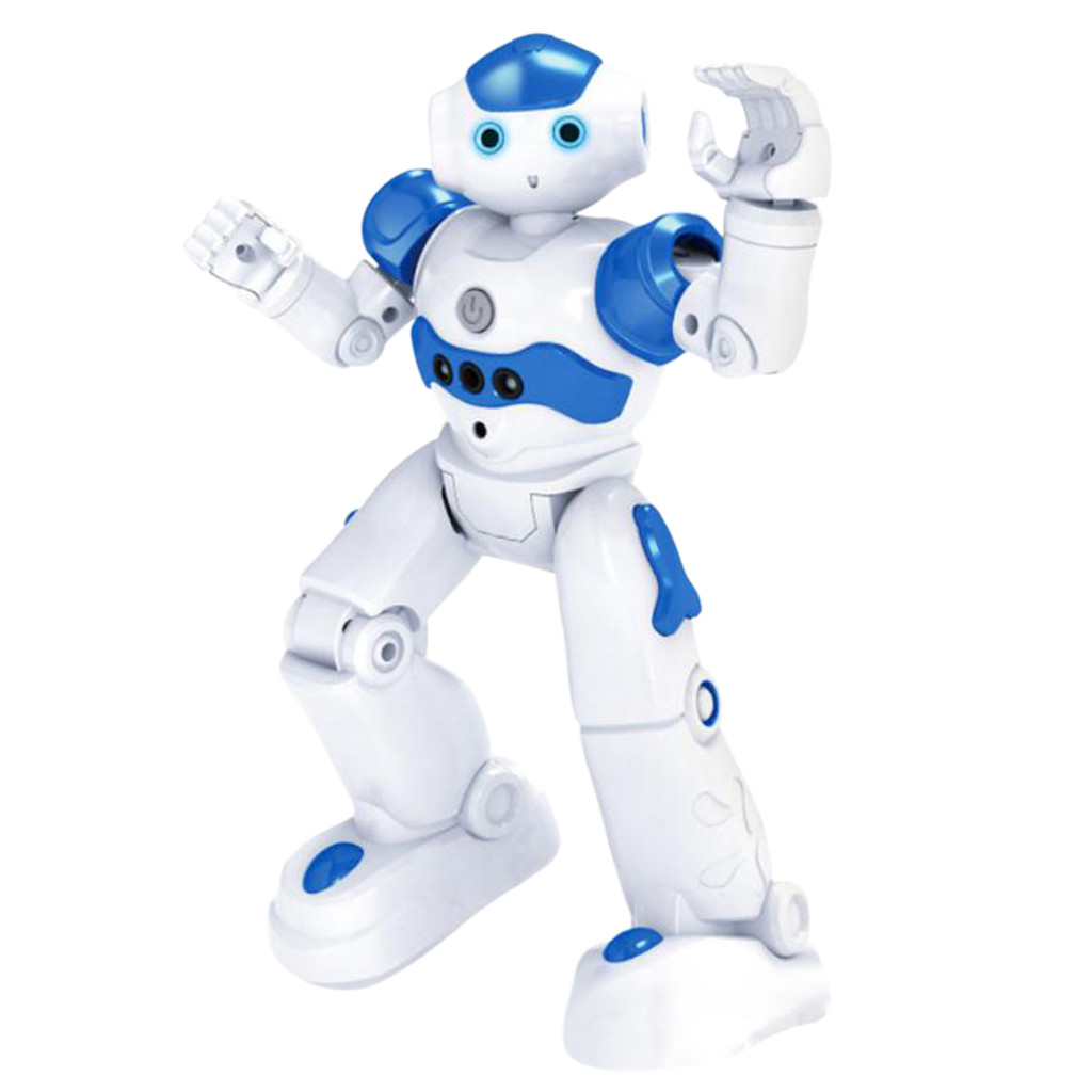 Intelligent RC Robot Multi-function Charging Children's Toy Smart Action Figure Dancing Remote Control Robot For Kids Gift V15