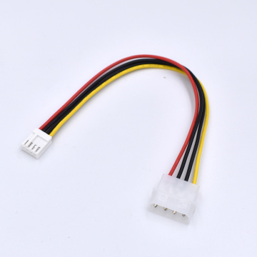 20pcs/lot 4 Pin Molex 5.25 Male to 4 Pin 3.5 Floppy Drive FDD Female M/F IDE DC Internal Computer PC Power Cable