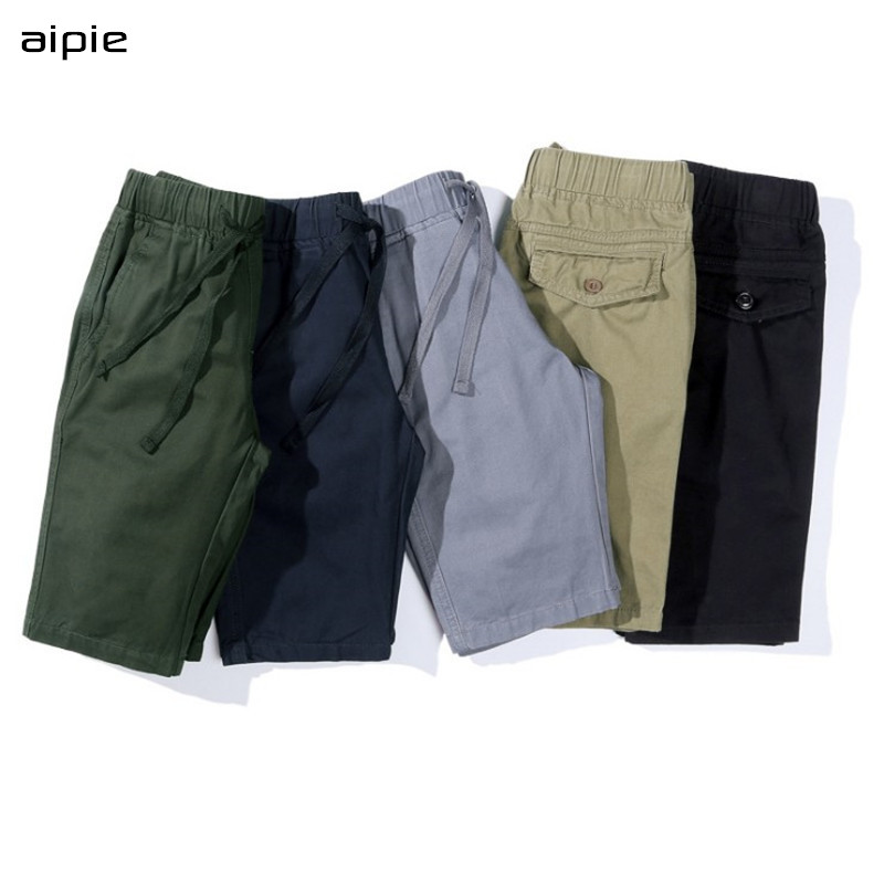 Promotion Children's shorts Cotton 100% Classic Casual Solid Straight Boy's shorts For 5-12 years