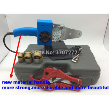 Free Shipping Temperature controled PPR Welding Machine, plastic pipe welding machine with a ppr cutter AC 220V 600W 20-32mm