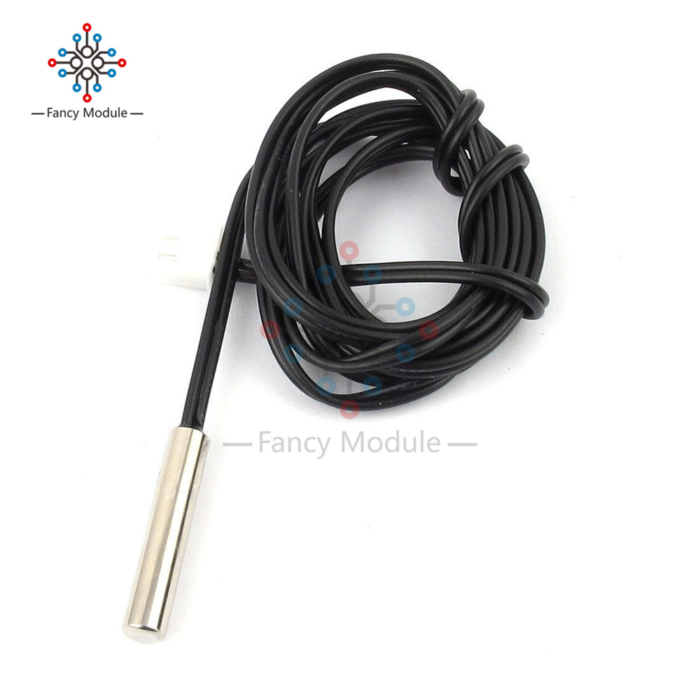 10PCS NTC sensor Thermistor Accuracy Temperature 10K 1% 3950 Waterproof Probe 1m